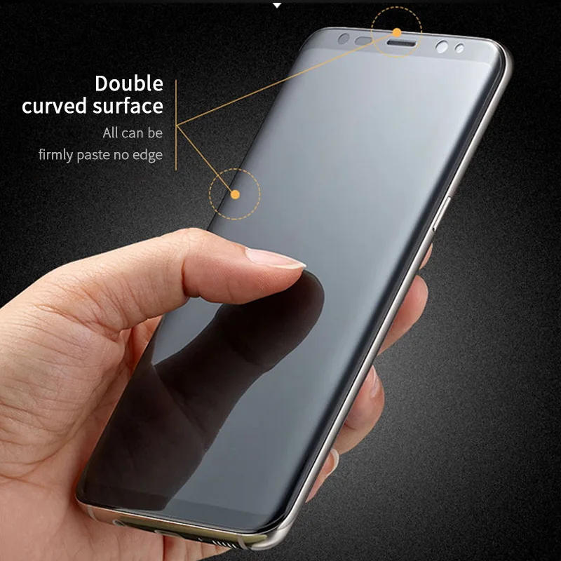 (1 шт. передняя + 1 задняя) Защитная пленка для Samsung Galaxy Note 9 8 S6 S7 Edge S9 S8 S10 Plus Lite S10e