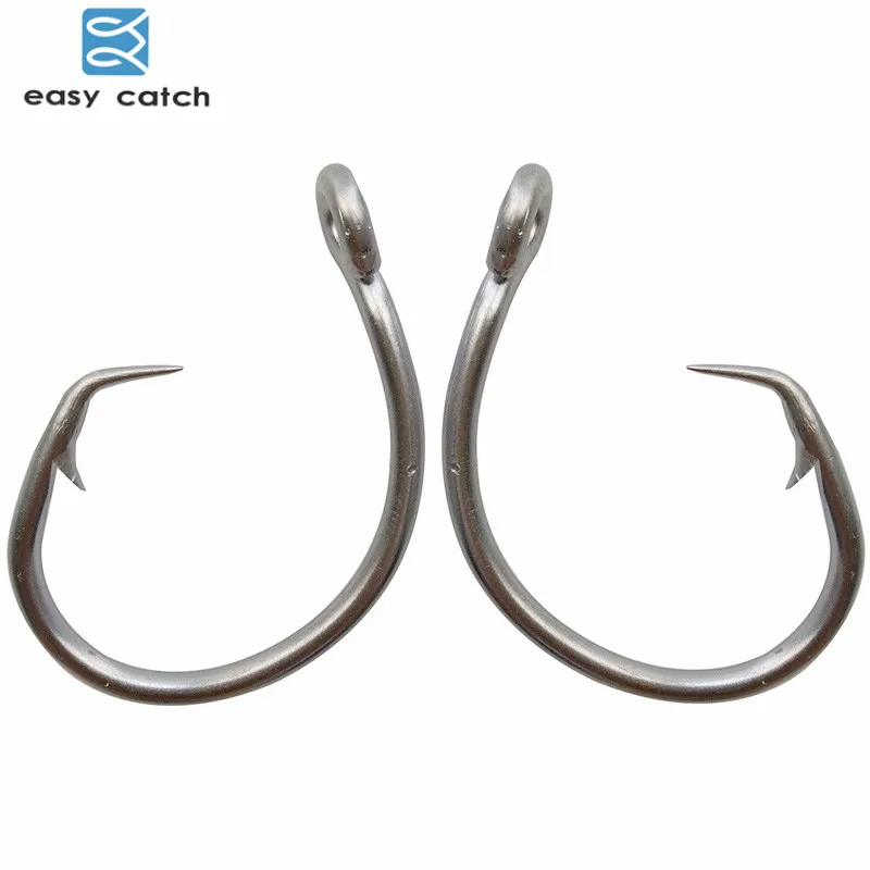 Easy Catch 20 шт. рыболовный крючок из нержавеющей стали 39960 с белым смещением тунца