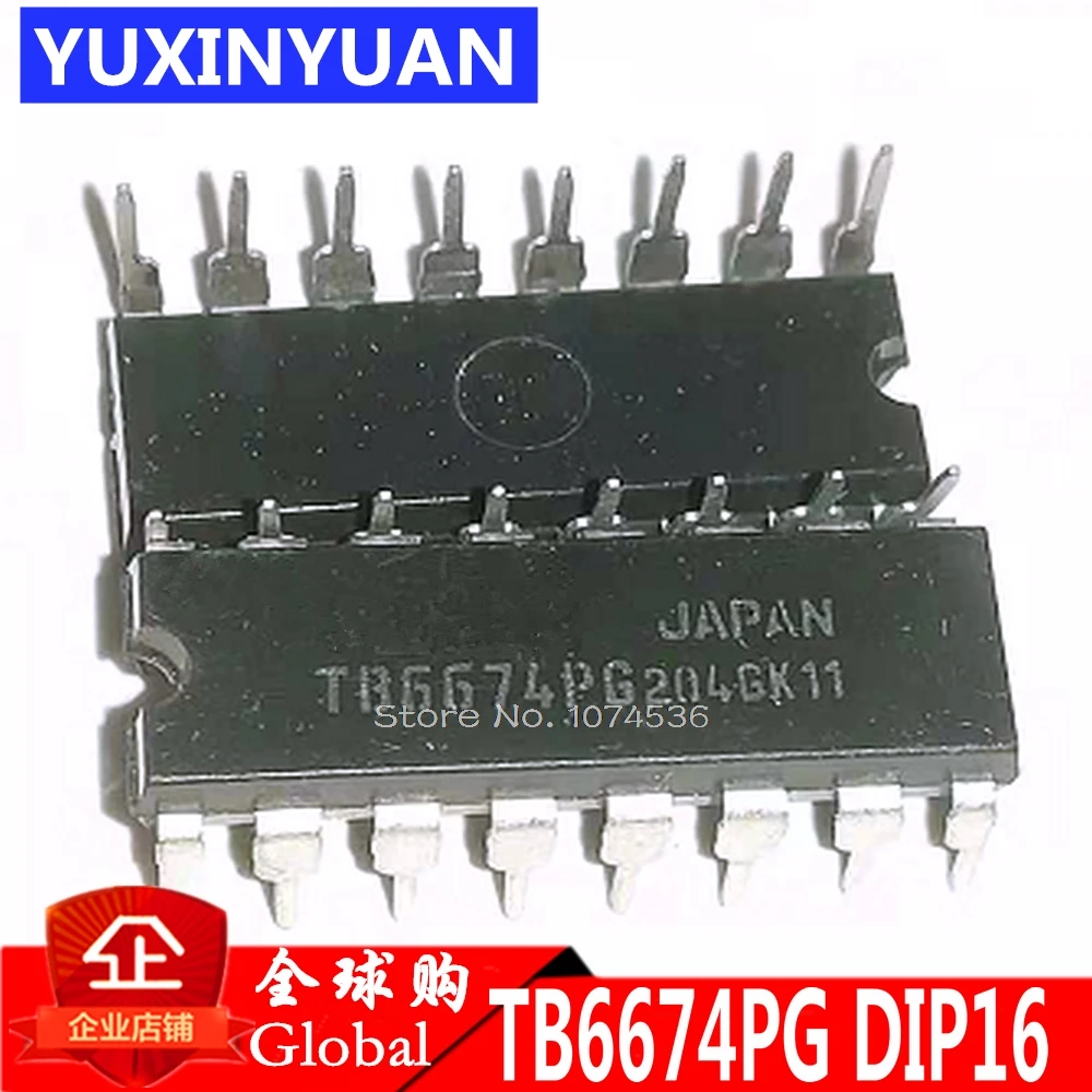 

TB6674PG DIP-16 TB6674 DIP 6674PG DIP16 TWO PHASE BIPOLAR STEPPING MOTOR 1-10PCS/LOT