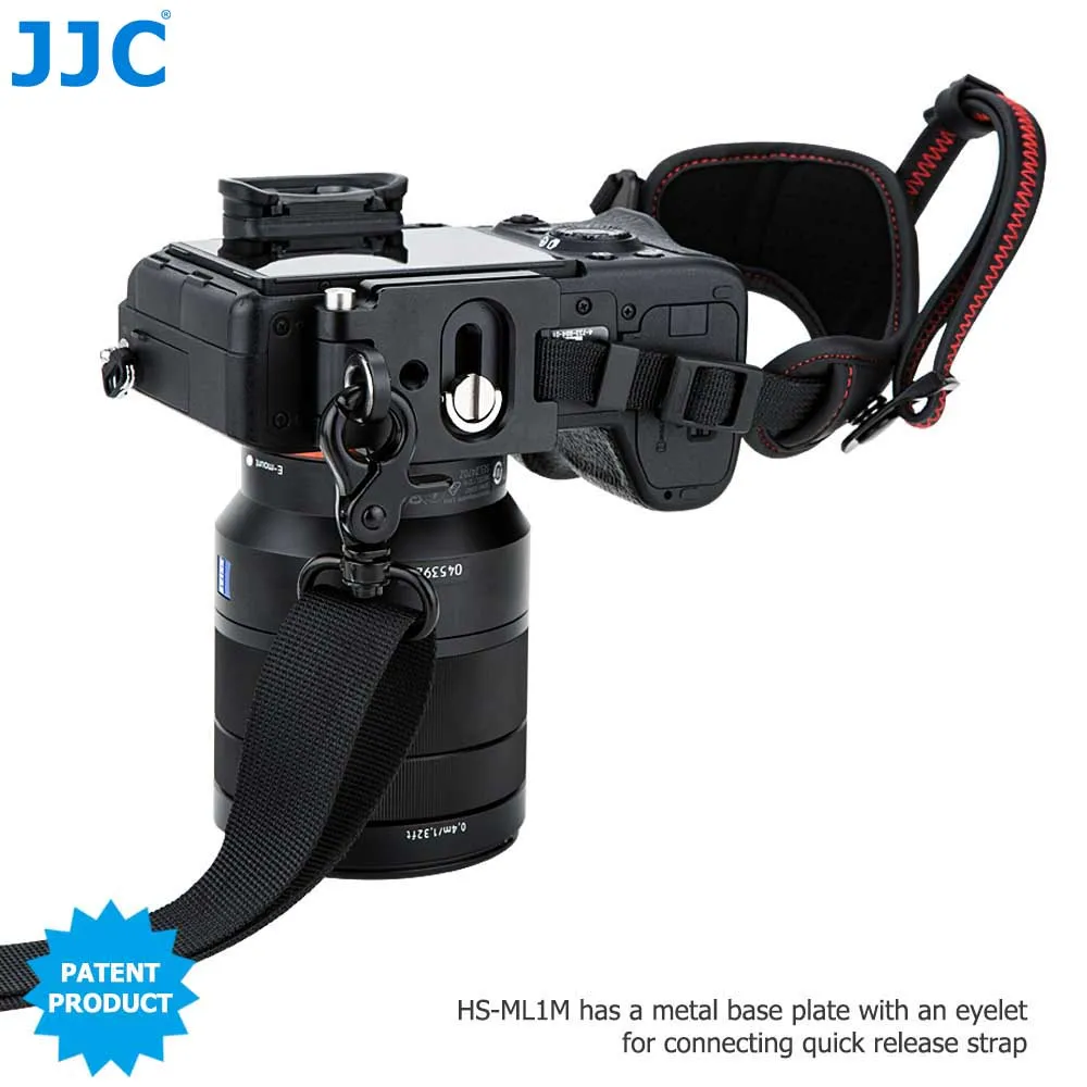 JJC HS-ML1M регулируемый ремешок для Canon/Nikon/sony/Fujifilm/Olympus/Pentax/Panasonic держит беззеркальные камеры с объективом