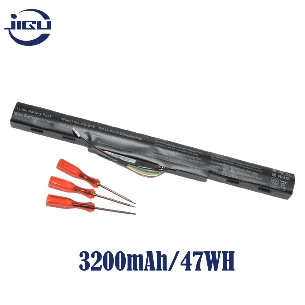 JIGU 4 ячеек AS16A5K AS16A8K ноутбук Батарея для Аккумулятор для ноутбука E5-576 E5-576G E5-575G