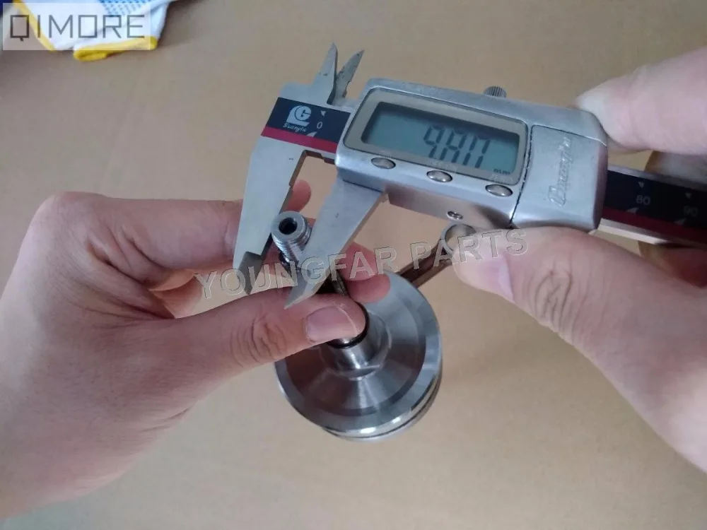 Коленчатым валом(10 мм поршневой штифт) для 2 тактный скутер Minarelli 50 JOG50 3KJ 1E40QMB 1PE40QMB