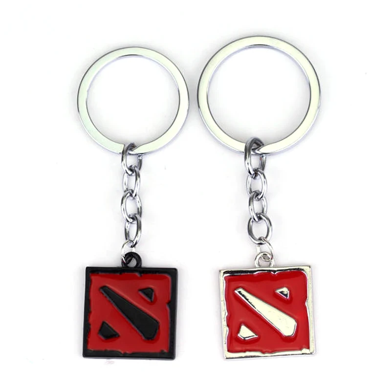 Dongsheng Dota 2 брелок онлайн игра Dota2 классический логотип подвеска квадратной формы