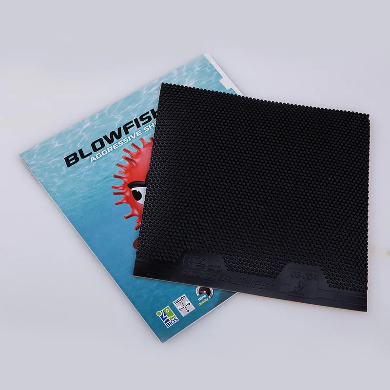 Andro BLOWFISH Pips-out Настольный теннис резиновый пинг понг Прыщи с губкой Tenis De Mesa