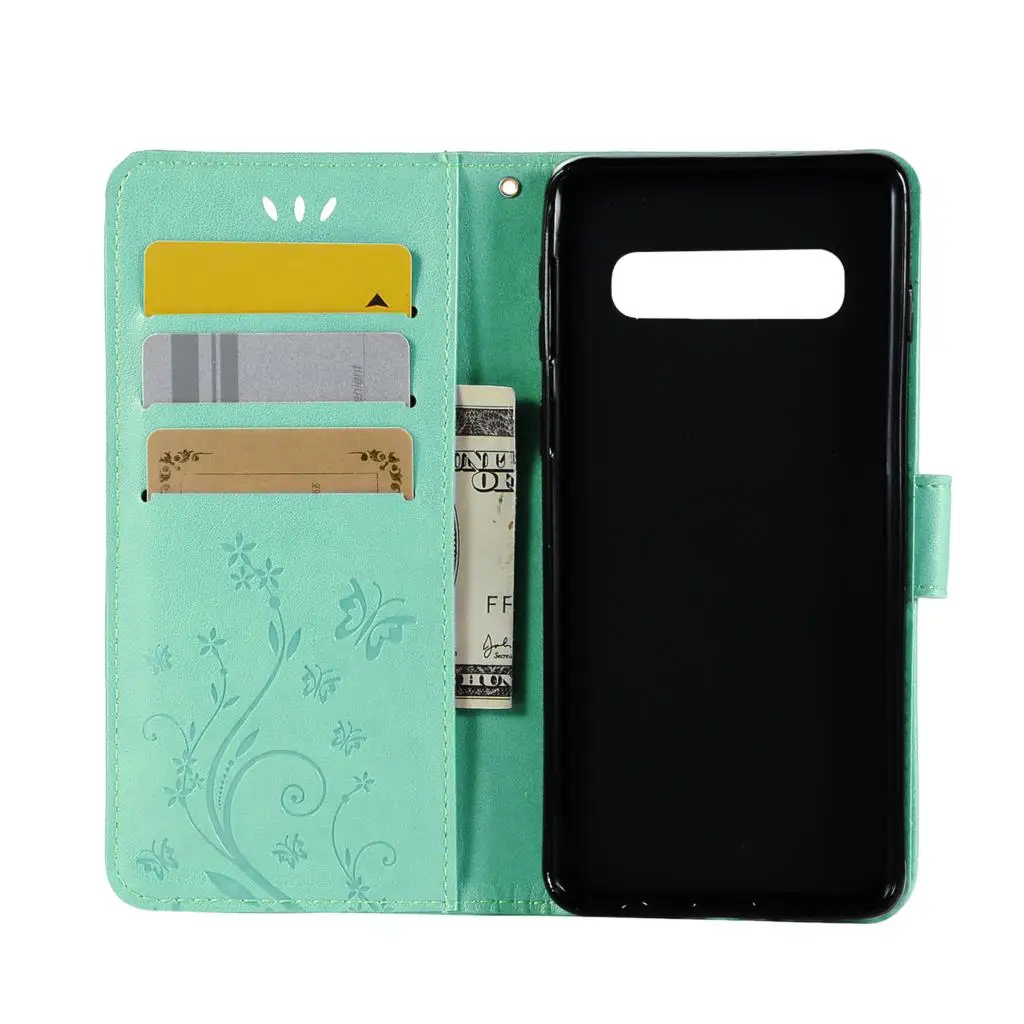 Роскошный чехол-книжка из искусственной кожи в стиле ретро для SAMSUNG S10 Plus S10e S9 + Note 9