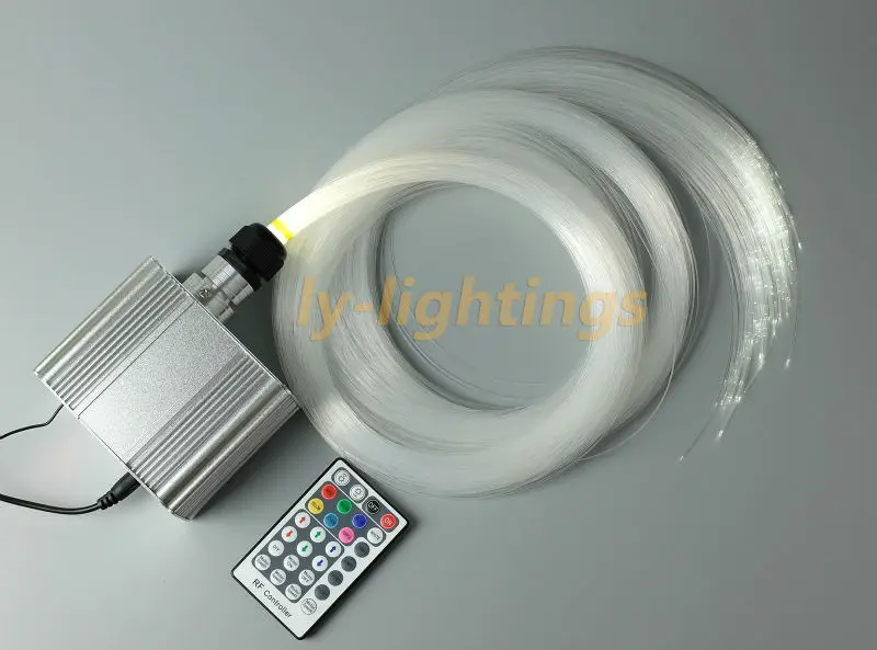 Световая коробка для светильников оптическое волокно 0 75 мм х 2 5 м 200 шт.|optic fiber