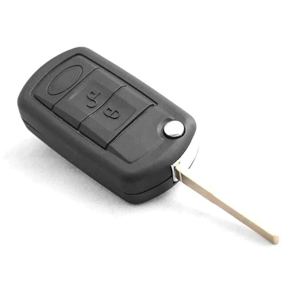 3 Button Folding Key Shell Case for Land Rover Range Rover Sport LR3 Discovery 3
