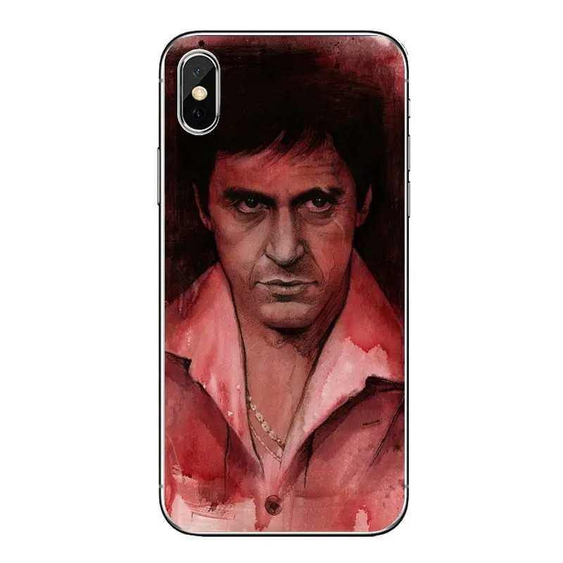 Силиконовый чехол для телефона huawei P20 Lite Nova 2i 3i 3 GR3 Y6 Pro Y7 Y8 Y9 Prime 2018 2019 Тони Монтана