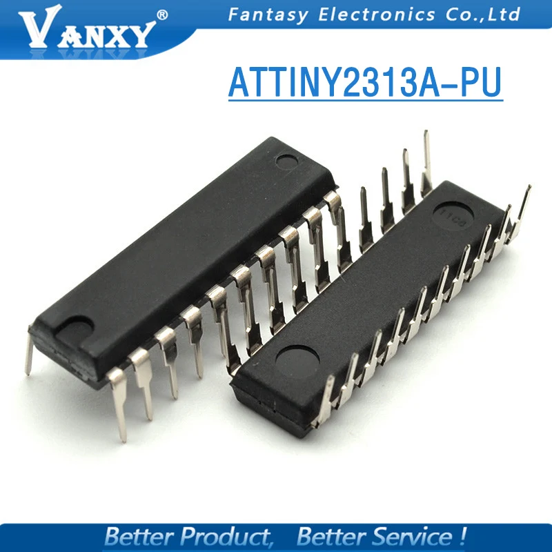 2 шт. ATTINY2313A PU DIP20 ATTINY2313 DIP 2313A 20 Новый и оригинальный IC|ic dip|dip icic attiny2313 |