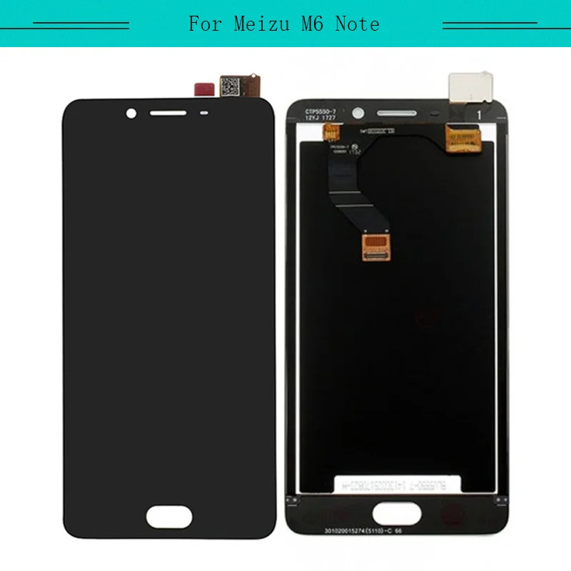 Протестировано 1 шт./лот для Meizu M6 Note M721 Полный ЖК дисплей в сборе полный экран