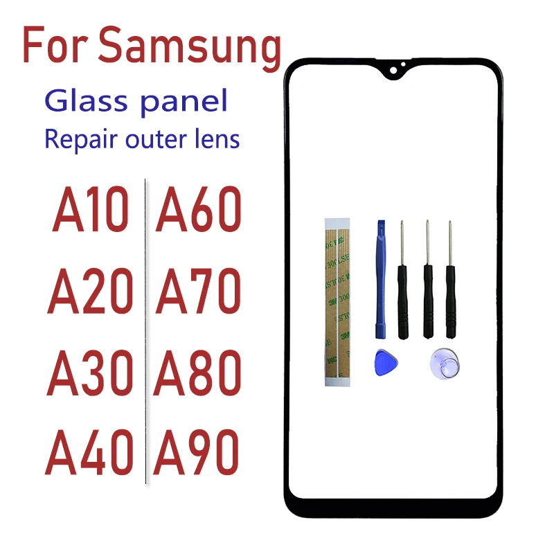 SZHAIYU Замена ЖК Внешний объектив стекло Передняя панель экрана для samsung Galaxy A10 A20 A30