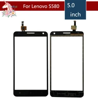 5 0 for lenovo s580 s 580 lcd touch screen digitizer sensor outer glass lens panel replacement