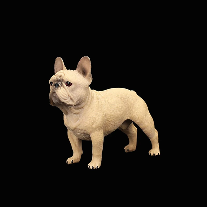 

2 Sizes Solid PVC French Bulldog Models Lovely Animal Models Kids Toys Gifts Displays