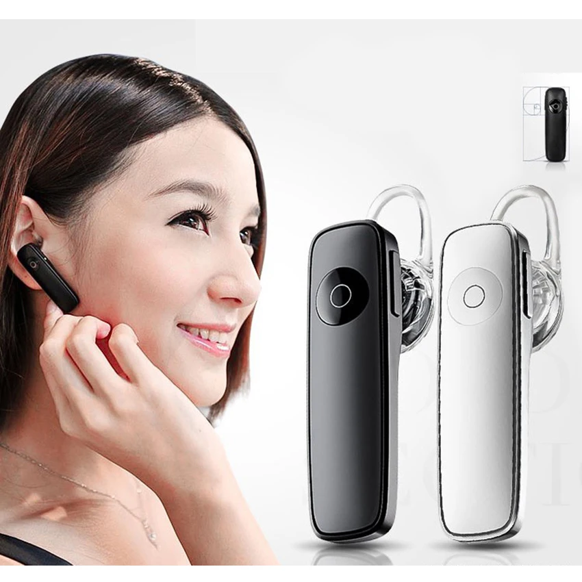 Reotgtu M165 Bluetooth 4,1 Гарнитура Беспроводной наушники с микрофоном Музыка играет регулируемый объем для iPhone Xiaomi samsung