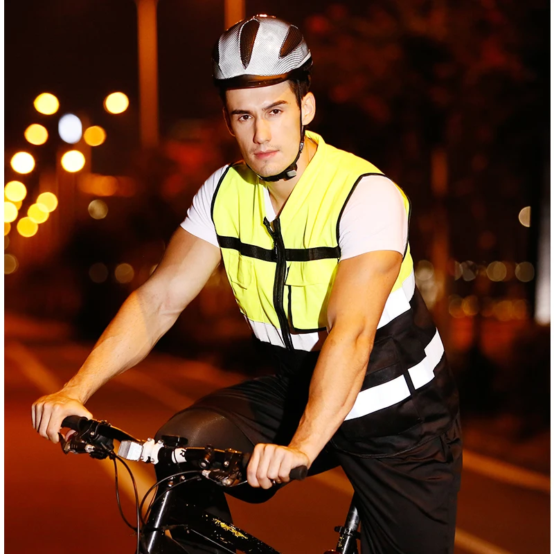 Светоотражающий жилет мотоциклетная защитная куртка hi vis рабочая