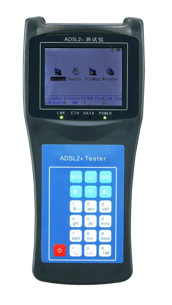 Rui Yan RY2100 ADSL2 + фотометр может измерять широкополосный трафик с функцией DMM |