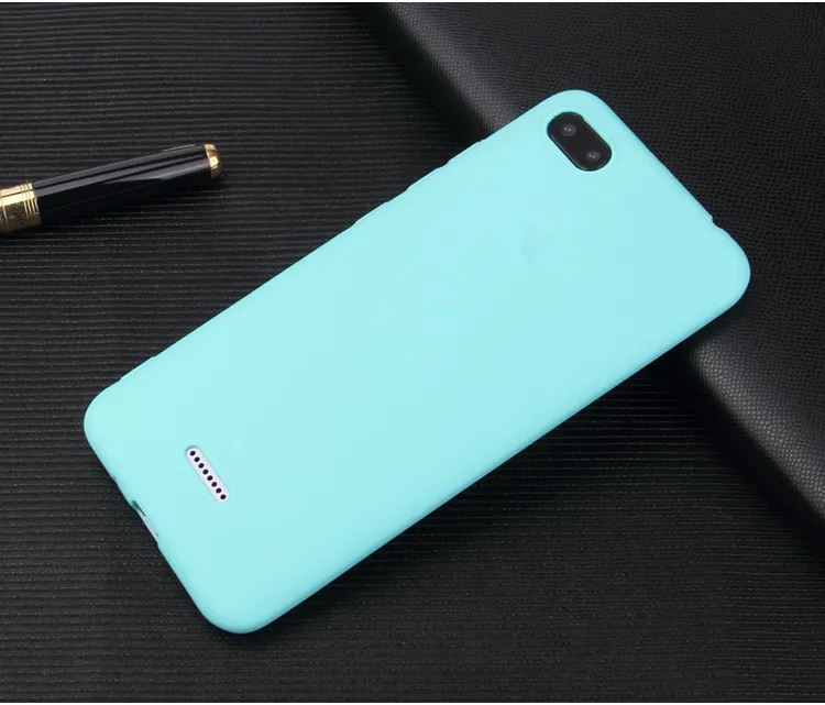Чехол для Xiaomi Redmi 6a роскошный тонкий мягкий силиконовый чехол прозрачный из ТПУ