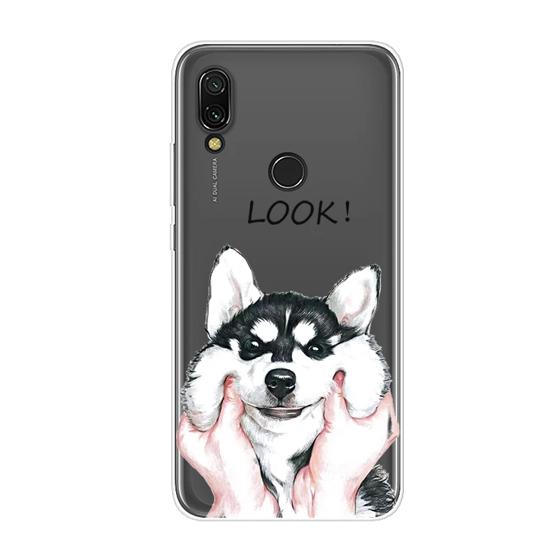 Чехол Redmi 7 для Xiaomi Redmi 7, мягкий, симпатичный, из ТПУ, задняя крышка Fundas для Xiomi Redmi7, силиконовый чехол для телефона s Hoesje, тонкий Чехол