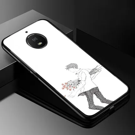 Для MOTO Green Pomelo 1S чехол для телефона чехол s Ретро мультяшный чехол из закаленного стекла для MOTO XT1925-10 чехол защитный чехол
