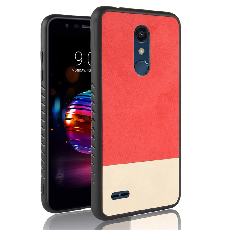 For LG K11 2018 Case Soft Silicone Edge PU Leather Phone K 11 LGK11 X410EO LMX410EOW LMX410NCW Cover | Мобильные телефоны и