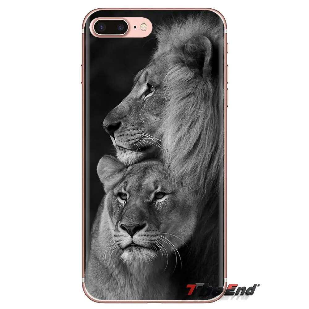 The Lion King Golden Animals Transparent TPU Covers For Xiaomi Mi4 Mi5 Mi5S Mi6 Mi A1 A2 5X 6X 8 9 Lite SE Pro Max Mix 2 3 2S |