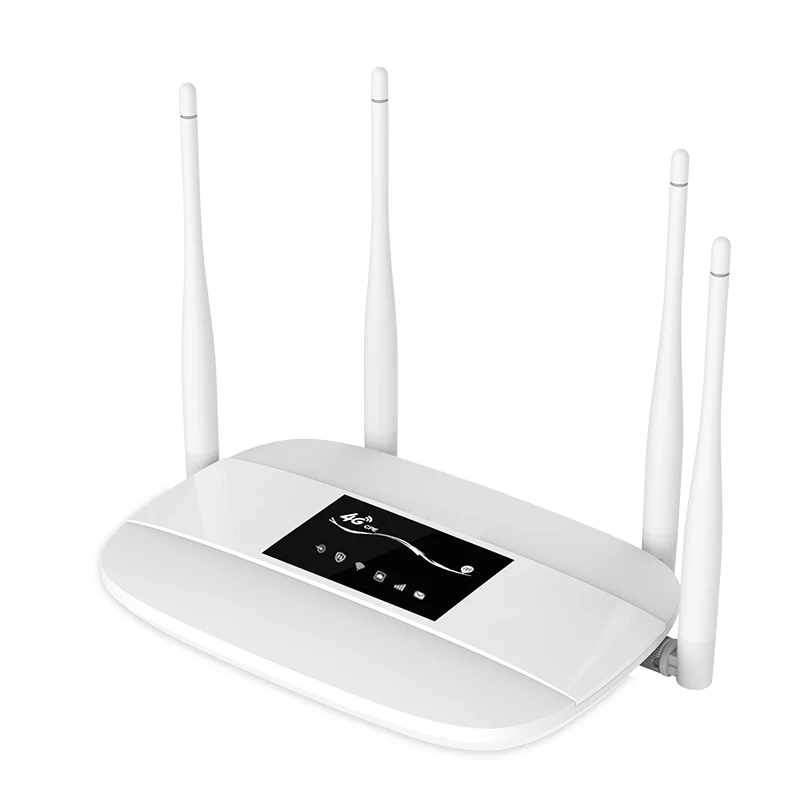 White 116O 3g 4G маршрутизатор/Cpe Wifi ретранслятор/модем Широкополосный беспроводной маршрутизатор с высоким коэффициентом усиления внешняя антенна домашний офис маршрутизатор с Sim Sol - Цвет: White