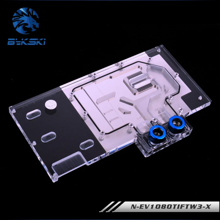 Bykski N-EV1080TIFTW3-X GPU Блок для EVGA GTX1080Ti FTW3 серийный