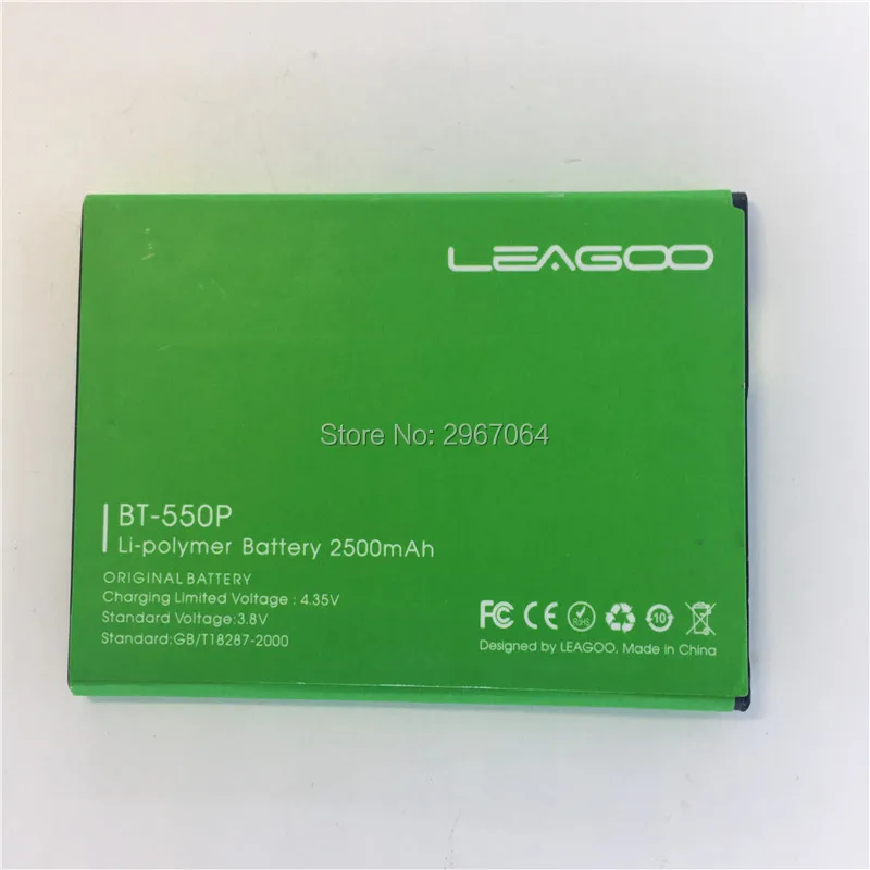 Mobile phone battery for LEAGOO BT-550 BT-550P Lead 1 1i 2200mAh Original Accessories | Мобильные телефоны и аксессуары