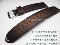 soft vintage brown watchband 18mm 19mm 20mm 21mm 22mm watch band genuine leather for omega tissot seiko casio watchband strap