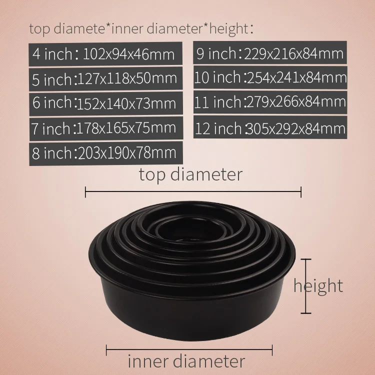 BAKEST 1 шт. круглая форма съемный низ для выпечки тортов несколько размеров на выбор