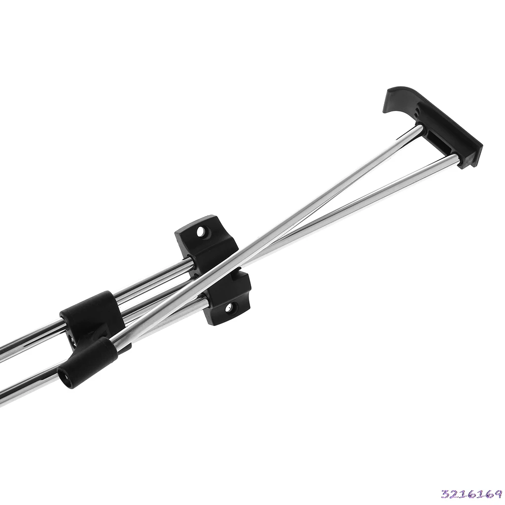 Retractable Wardrobe Clothes Hanger Pull Out Closet Rod Rail Organizer Rack | Мебель