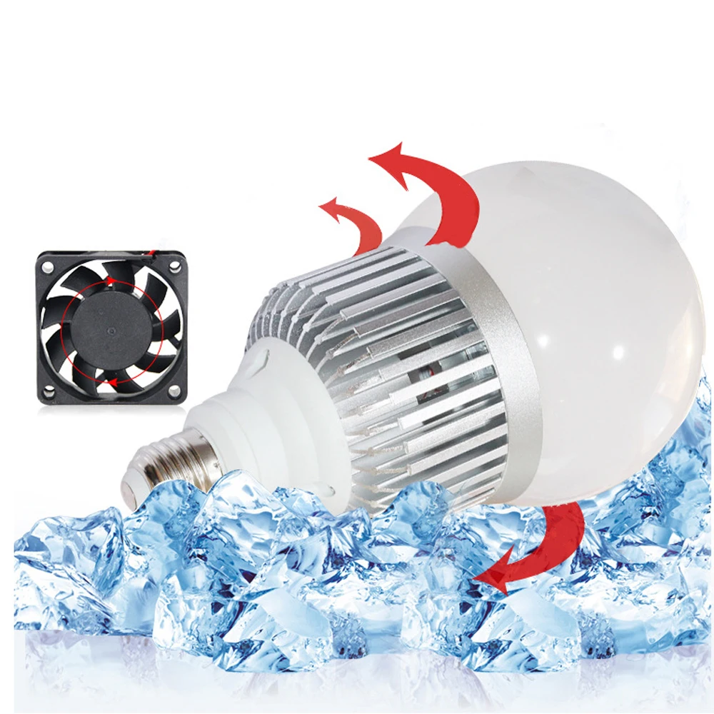 Высокомощная Светодиодная лампа 30 Вт 150 3535SMD E40 E27 светодиодная для склада AC220V