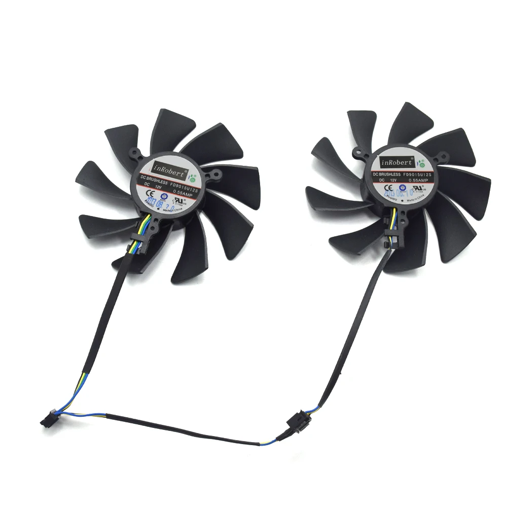 Вентилятор охлаждения FD9015U12S XFX HD7970 2 шт./лот 85 мм 4Pin для Sapphire HD7950 Vapor X GHz Edition