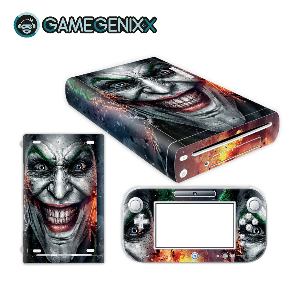 GAMEGENIXX Виниловая Наклейка защитная Пылезащитная пленка для Nintendo WiiU-Joker на заказ