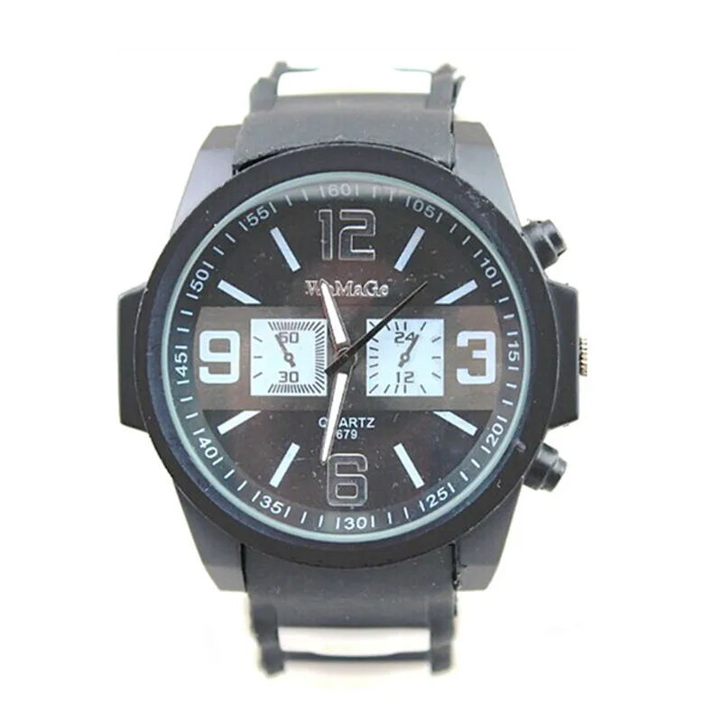 Womage Роскошные брендовые модные часы черные цветные дизайнерские спортивные