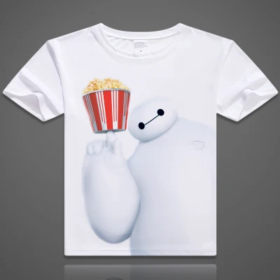 Повседневная футболка для женщин и мужчин big hero 6 Hiro Hamada футболка с цифровым принтом Футболка с большим героем - Цвет: 23