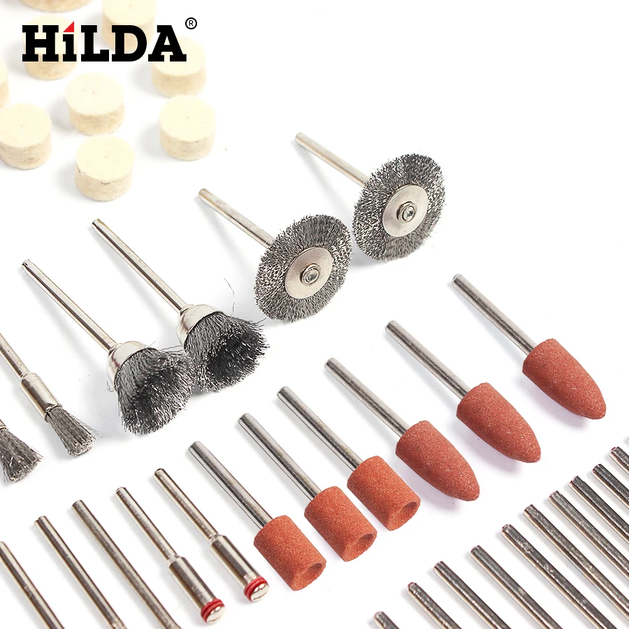 HILDA 120 шт. Гравировальный Электрический вращающийся инструмент для дерева и