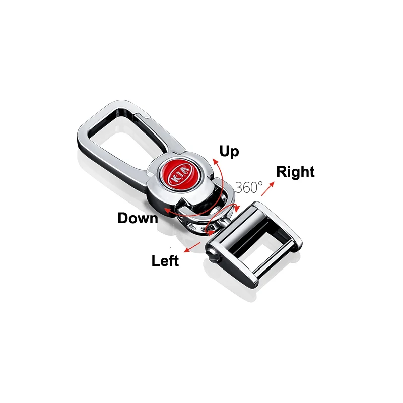 Алюминиевый сплав Автомобиль Логотип Брелок Авто подвеска Лучший Подарок Для kia