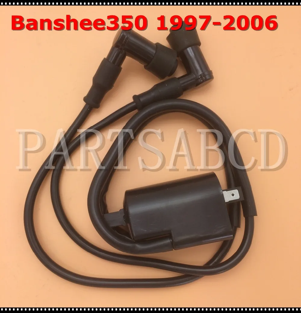 Катушка зажигания 350CC для мотоцикла квадроцикла Yamaha Banshee 350 YFZ350 1997 2006|quad ignition coil|atv