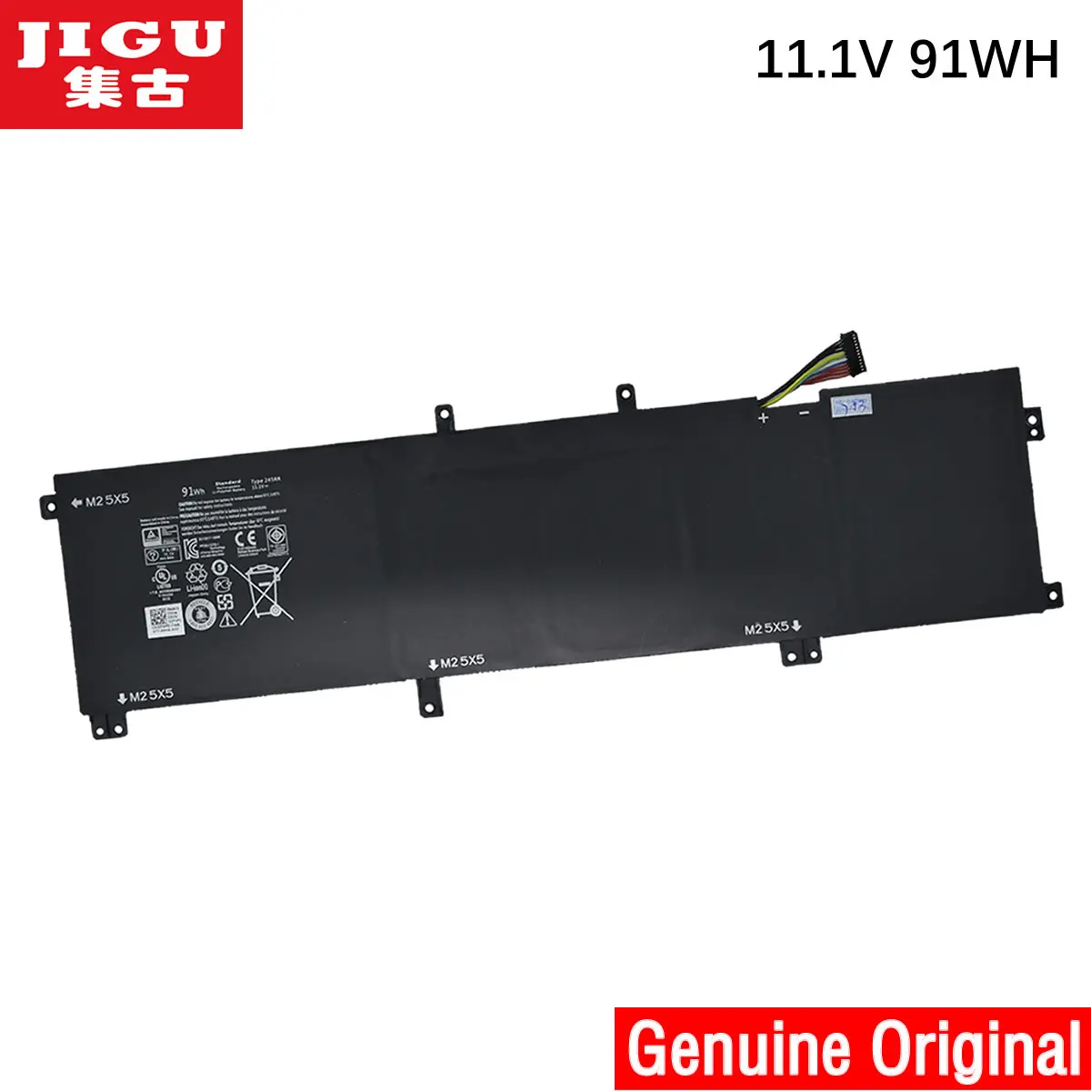 

JIGU New Genuine 11.1V 91Wh 245RR 701WJ 7D1WJ ORIGINAL BATTERY For Dell Precision M3800 XPS 15 9530