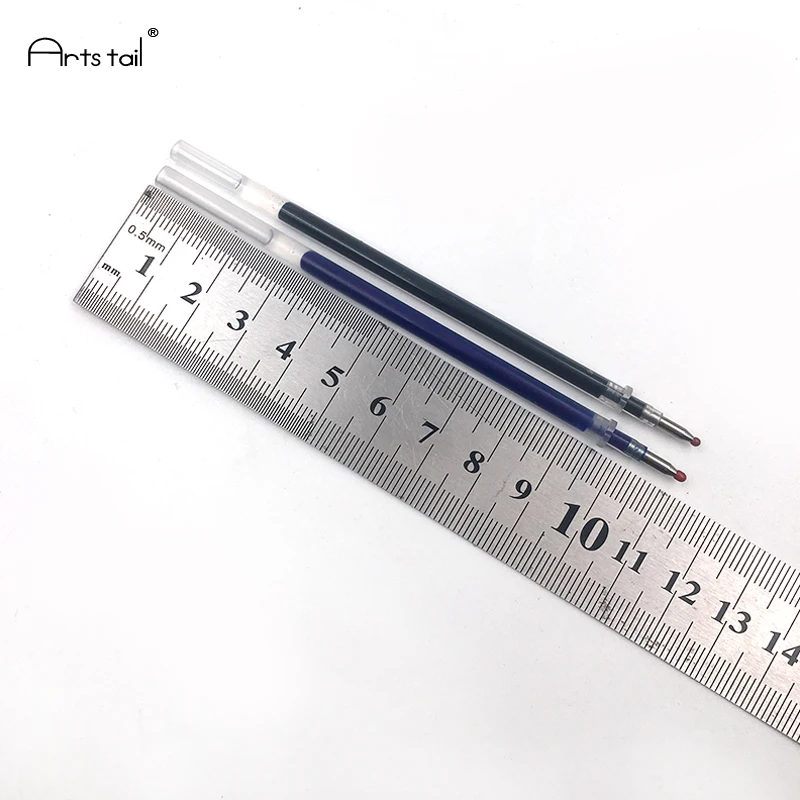 Мм 0,7 мм заправки для Gelpen канцелярские принадлежности черный и 10 шт./компл. синий Гелевая ручка повторная заливка