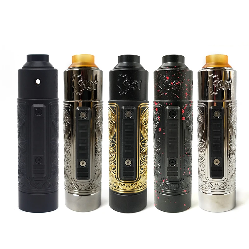 Vazzling 18650/20700/21700/20650 мех мод + 30 мм RDA одна/двойная катушка атомайзер электронная