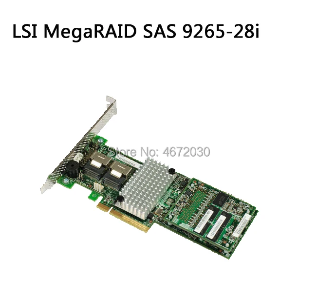 Broadcom Avago LSI MegaRAID SAS 9365-28I 4 Гб Кэш памяти SFF8643 SFF8654 PCI-E3.0 12 ГБ/сек. карты контроллера 05-50028-00