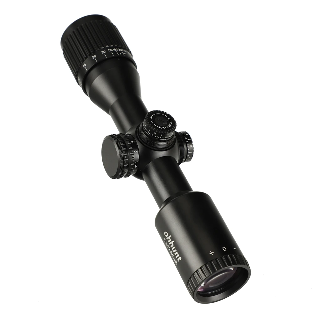 Ohhunt 8X32 AOIR охотничий компактный прицел для винтовки Mil Dot с подсветкой стекло