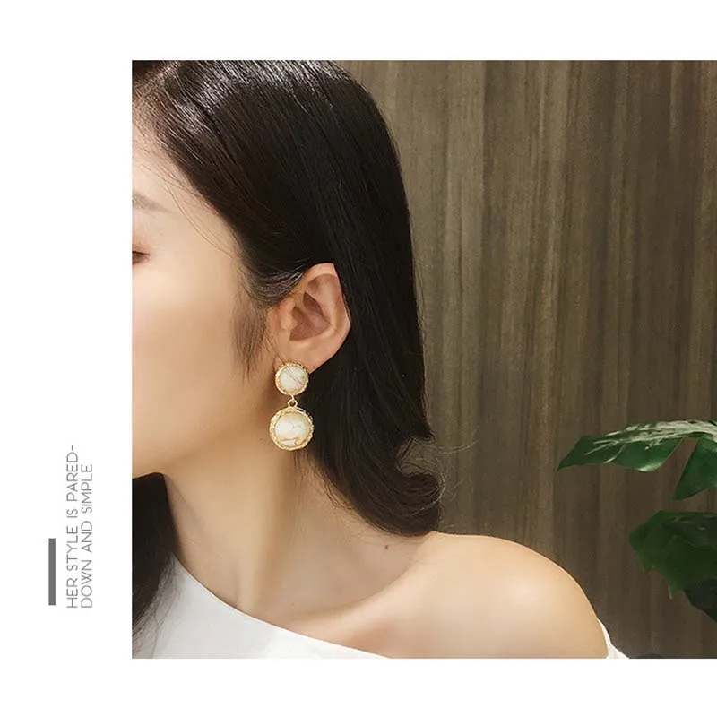 

JETE Silver needle earring is cool wind restore ancient ways temperament contracted individual character Korea joker earlobe