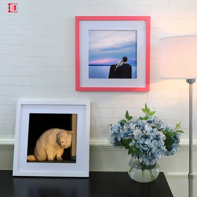 Рамка для фотографий в стиле ретро настенная фоторамка деревянная картин с