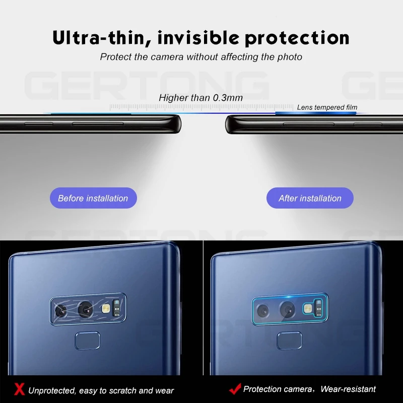 Для Samsung Galaxy S10 Plus S10e A50 A30 A10 M10 M20 M30 S8 S9 Защитная пленка для объектива задней камеры
