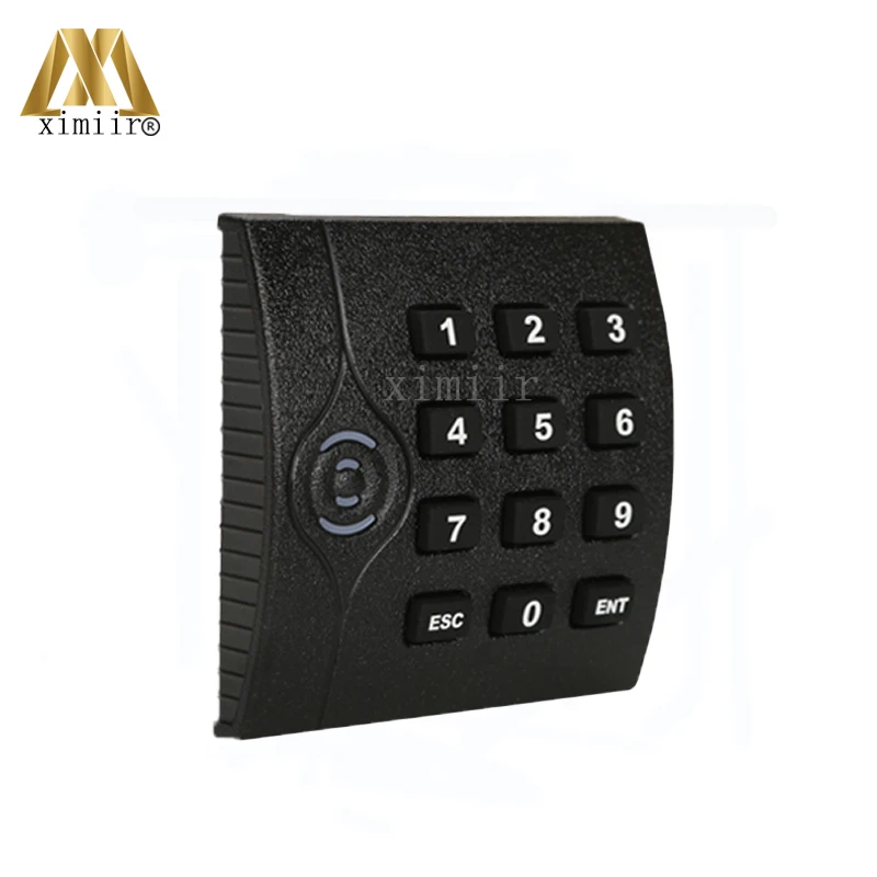 IP65 Waterproof Black Color MF Card Reader For Door Access Control System Wiegand34 13.56MHZ ZK KR202 IC | Безопасность и защита