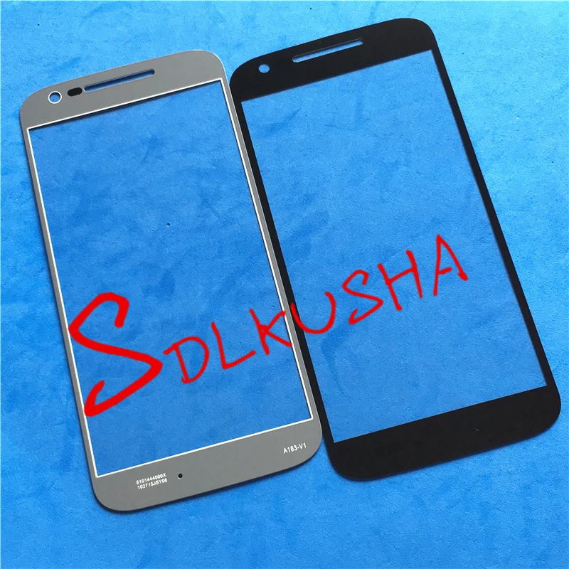 Передняя внешняя стеклянная линза Замена сенсорного экрана для Motorola Moto G4 XT1620 1621