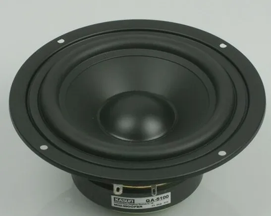 1 шт. Hi-Fi СЧ низкочастотный громкоговоритель QA-5100 5 дюймов Средний бас динамик 90 Вт 8 Ом для усилителя НЧ динамик